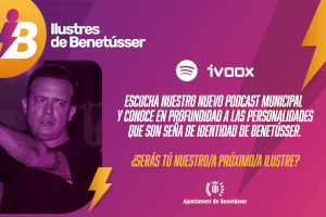 José Manuel Casañ protagoniza el estreno del podcast ‘Ilustres de Benetússer’