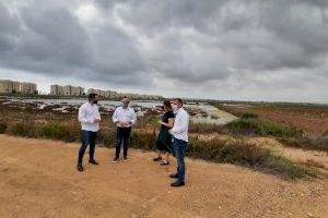 Compromís propone destinar fondos europeos para poner en conexión y valor las zonas naturales entre Elche y Alicante