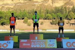 El oropesino Iván Vidal se convierte en campeón de España de Decatlón sub20