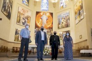 Las impresionantes obras de Traver Calzada ya están en la concatedral de Santa María de Castellón