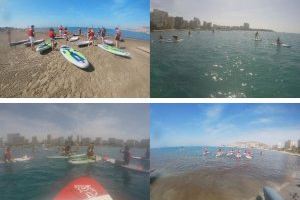 Aspe organiza una aventura paddle surf con snorkel