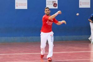 Adrián y Alejandro, a por el 4 y medio de frontón hoy en Almussafes