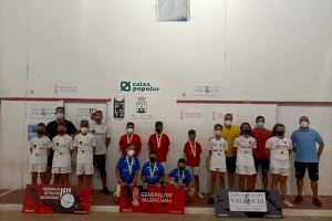 Quatretonda, el Genovés, Oliva y Alcàntera-Càrcer, campeones en las finales autonómicas de los JECV de Raspall en El Verger