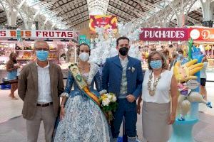 Las fallas de Convento, en el Mercado central