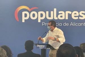 El PP de la Provincia de Alicante exige a Puig una descentralización real de los recursos autonómicos para acabar con el ninguneo a los alicantinos