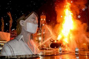 La Cremà de las fallas reajusta su horario por el toque de queda