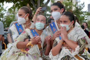 Actos de Fallas del 2 de septiembre: plantà, mascletà y entrega de premios