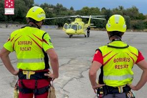 Los bomberos del consorcio provincial de Castellón rescatan a 34 personas en situación de grave riesgo vital