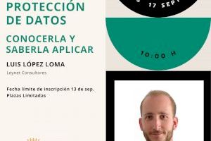 Vuelven los talleres online de emprendimiento con una formación sobre Ley de Protección de Datos