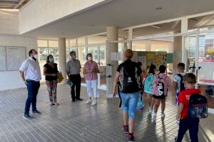 Comienza el curso escolar en Vilamarxant con seguridad en las aulas ante la COVID-19