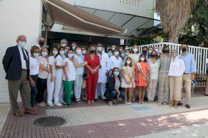 Benicàssim muestra su reconocimiento al personal sanitario en la lucha contra la Covid-19