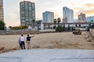 Benidorm crea un nuevo parking disuasorio de unas 250 plazas en Juan Fuster Zaragoza