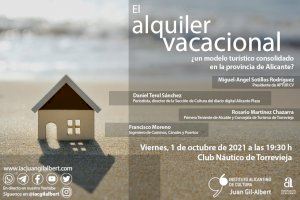 El Instituto Juan Gil-Albert organiza en Torrevieja un coloquio sobre el alquiler vacacional en la provincia