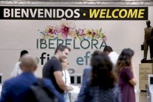 Iberflora, primera gran cita ferial 100% presencial, regresa este martes a Feria Valencia por todo lo alto y celebra medio siglo como referente del sector