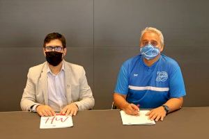 La UMH y el Club Basket Albufereta Alicante firman un convenio para el apoyo del baloncesto de promoción y competición