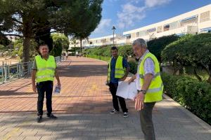 El Ayuntamiento habilita un nuevo tramo de carril bici y ciclo calle en Las Fuentes y hasta la rotonda del puerto deportivo de Alcossebre