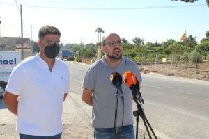 Se inician los trabajos para la finalización del carril ciclopeatonal de la carretera del Castillo