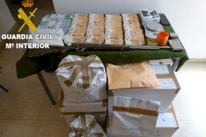 Desarticulada en la comarca de Requena-Utiel una importante red criminal de tráfico de drogas