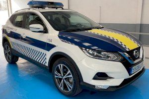 La Policía Local de Elche dispondrá esta misma semana de cinco nuevos coches patrulla, SUV Nissan Qashqai