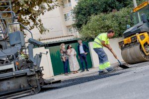 L’Alfàs inicia los trabajos de repavimentación del Camí Vell d’Altea