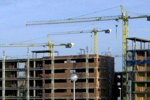 La construcción en Alicante crece en un 43,5% en el tercer trimestre del año