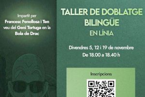 La concejalía de Educación ofrece un nuevo taller de doblaje bilingüe online