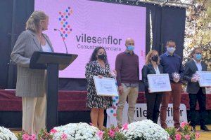 Castelló recibe el distintivo de tres Flores de Honor por su trabajo en infraestructura verde