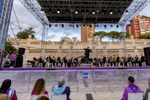 Concierto de música festera en el «Dia de les Penyes»