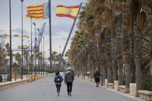 Dimecres de baixada de temperatures i ratxes de vent molt fortes a la Comunitat Valenciana