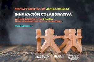 Recicla’t Espaitec organitza el primer taller presencial post-covid «Innovació Col·laborativa» amb Alfons Cornella