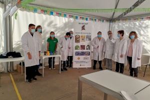 Personas con diversidad funcional intelectual del centro ocupacional Rafalafena participan en las acciones de educación ambiental de Castelló