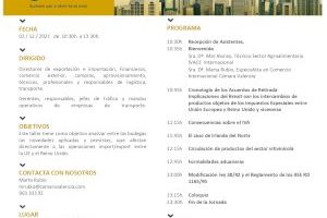 Cámara de Valencia organiza unas jornadas sobre "El impacto del Brexit en el sector vitivinícola