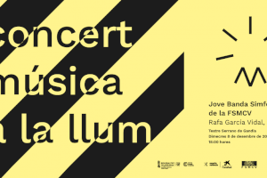 La Joven Banda Sinfónica interpretará obras recuperadas por el proyecto ‘Música a la Llum’ el próximo miércoles 8 de diciembre