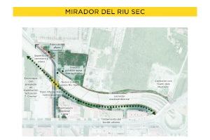 Castelló solicita 4 millones de fondos europeos para el proyecto del Mirador del Riu Sec