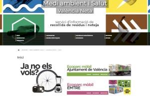 L’Ajuntament de València estrena web del Servici de Neteja i Gestió de Residus