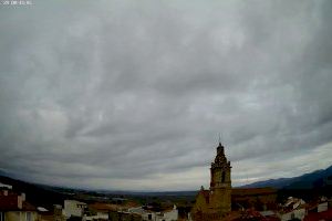 Día de lluvias dispersas y cielos grises en la Comunitat Valenciana