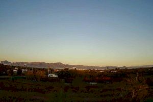 Día soleado en la C.Valenciana con heladas en el interior