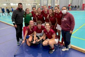 El CH Xaloc, campeón de la 1º Femenina de hockey sala, por tercer año consecutivo