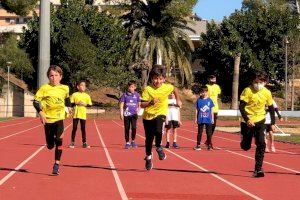 El CA Safor Teika va organitzar a Gandia una jornada d’atletisme dins dels Jocs Esportius Municipals