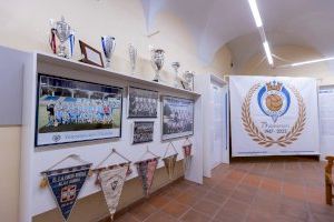 El CF Gandia inaugura l’exposició en commemoració del seu 75 aniversari la Biblioteca Central