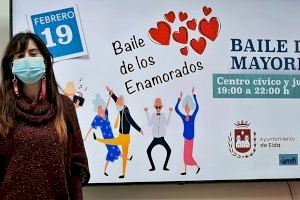 El Ayuntamiento de Elda retoma el 19 de febrero la celebración de los bailes de mayores en el Centro Cívico