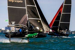 La Copa América de los “barcos voladores” llega a Valencia