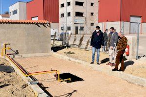 El polígono industrial de Morella cuenta ya con gas