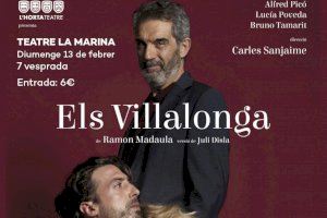 La comèdia valenciana ”Els Villalonga” es representa en el “Teatre La Marina” del Puig