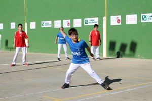 Més de 100 jugadors juguen els JECV de frontó individual