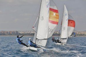 Cuatro Oros en Europe y Flying Dutchman para Alejandro Pareja, Inés Alcañiz y la pareja Fran  Martínez y José Luis Ruiz