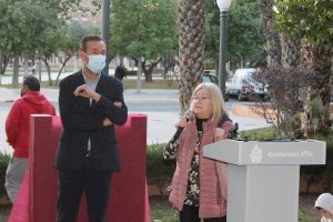 Elche reanuda la feminización del callejero tras dos años de pandemia con la inauguración del Jardí Mestra Antonia Mecha Campello