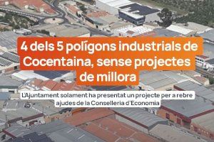 Col·lectiu-Compromís considera insuficient que sols s’actue en un polígon industrial de Cocentaina