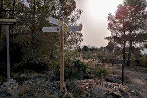 Cocentaina millora la senyalització al Parc Natural de la Mariola