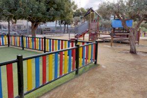 Parques y Jardines retira las porterías de la Barbera para dar paso a nuevos juegos infantiles